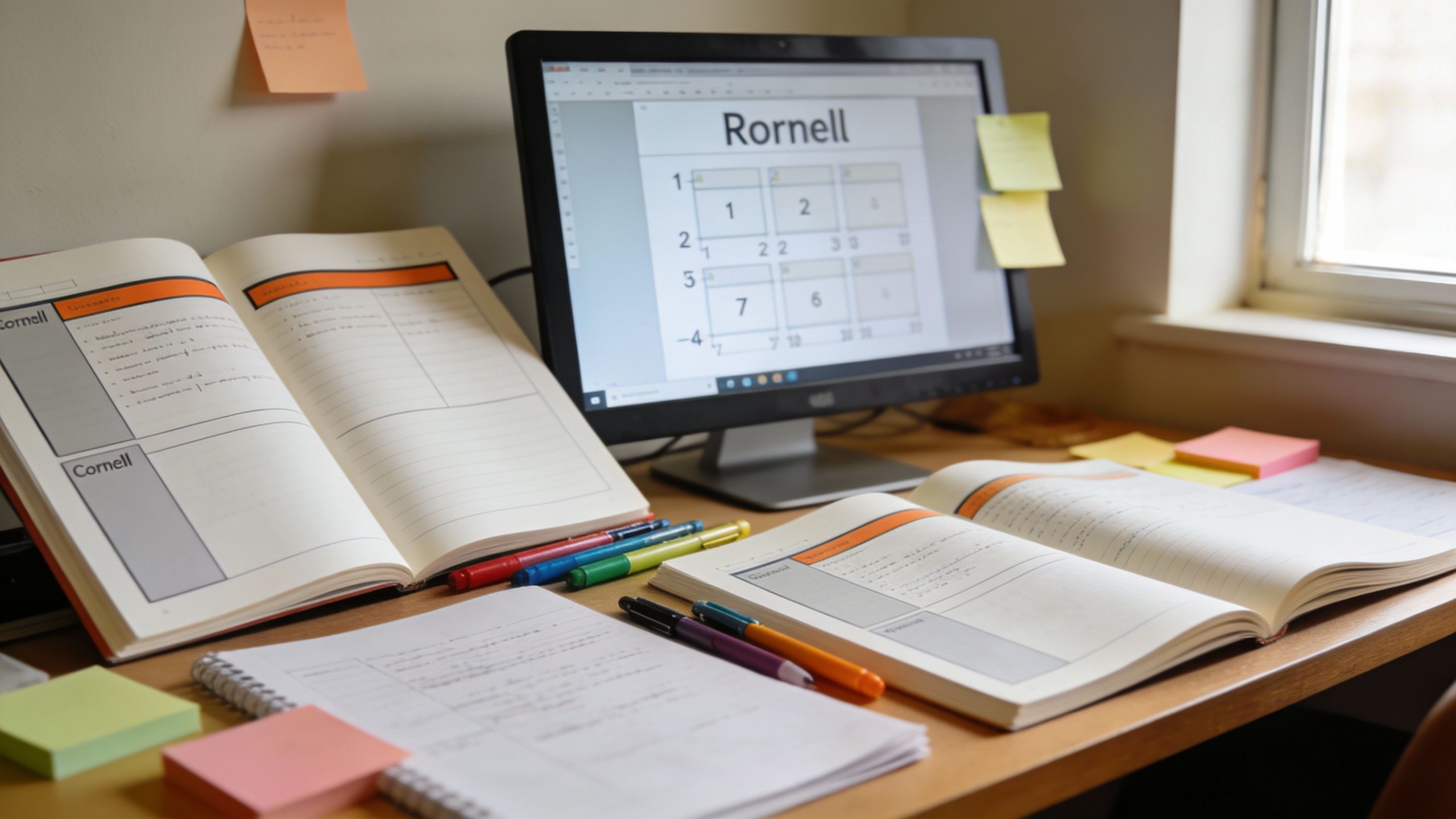 méthode Cornell prise de notes