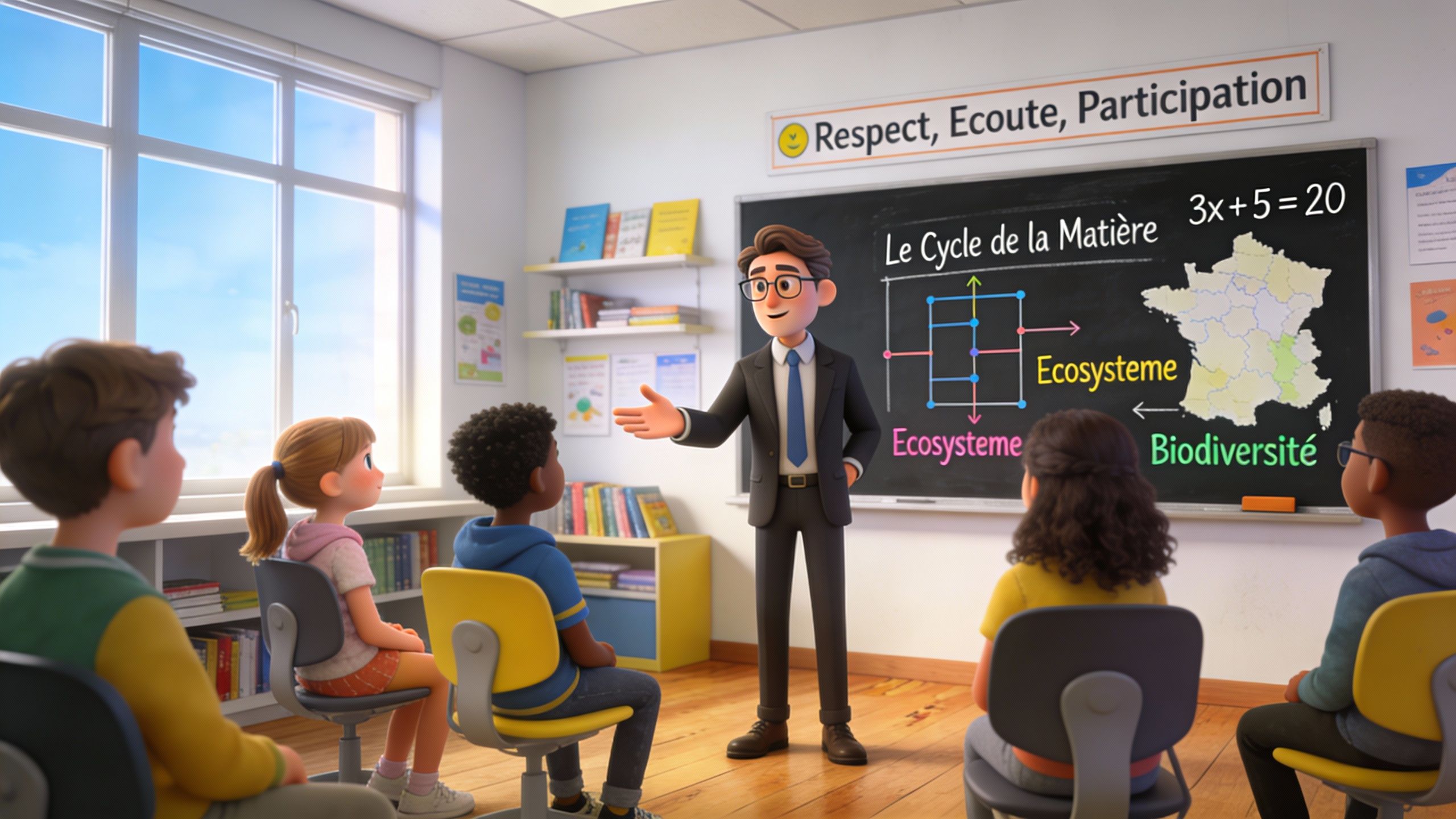 Métier de professeur en France : missions et parcours