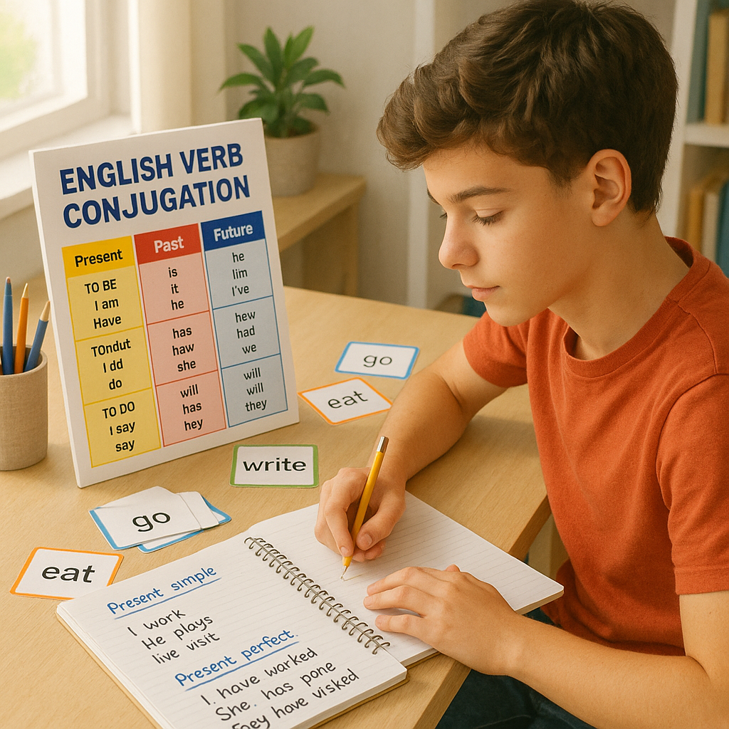 Apprendre conjugaison anglaise méthode : 5 étapes qui marchent