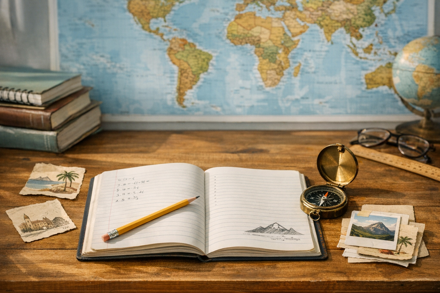 Carnet d'aventure : apprendre mieux avec les récits de voyage