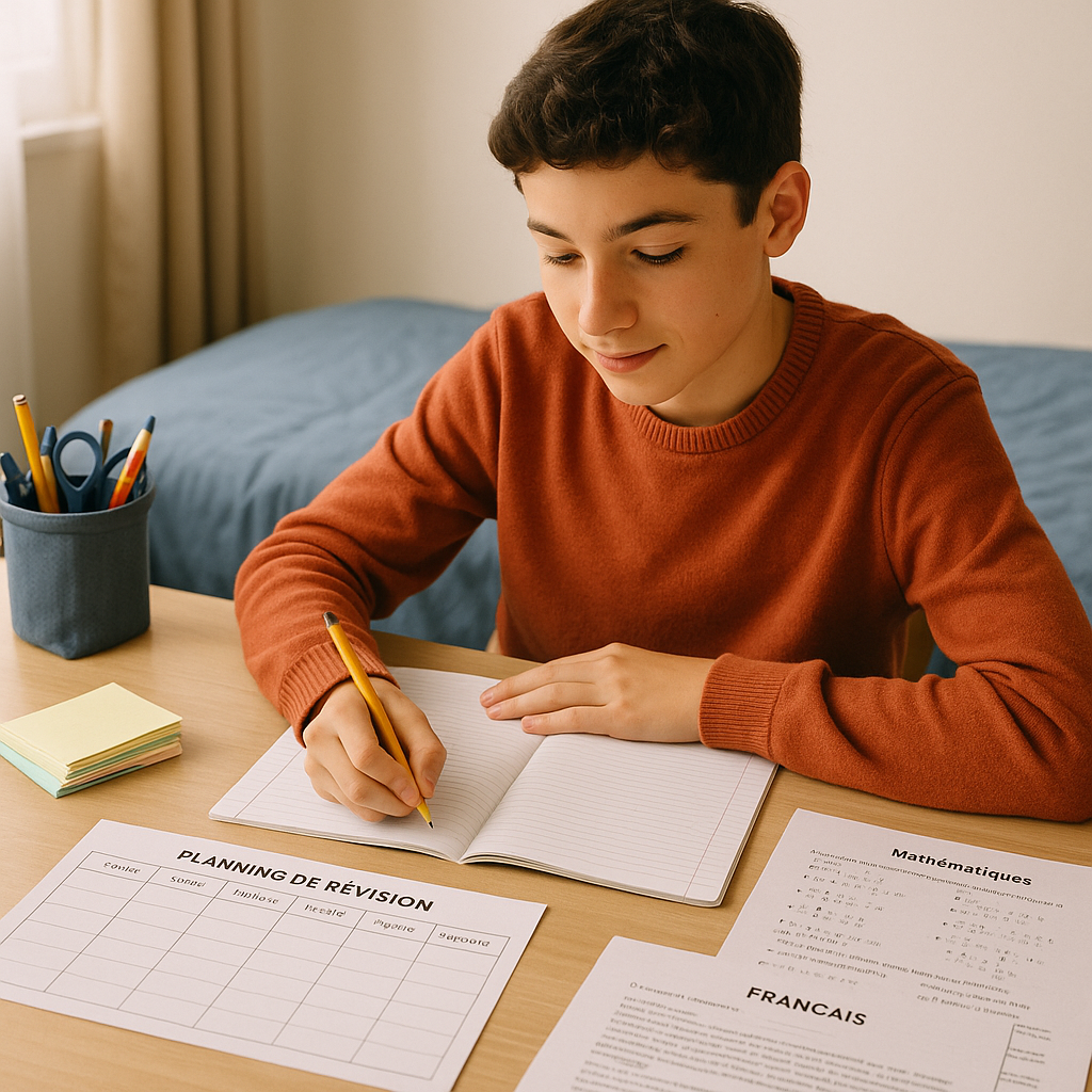 Comment réviser efficacement le brevet sans s’épuiser