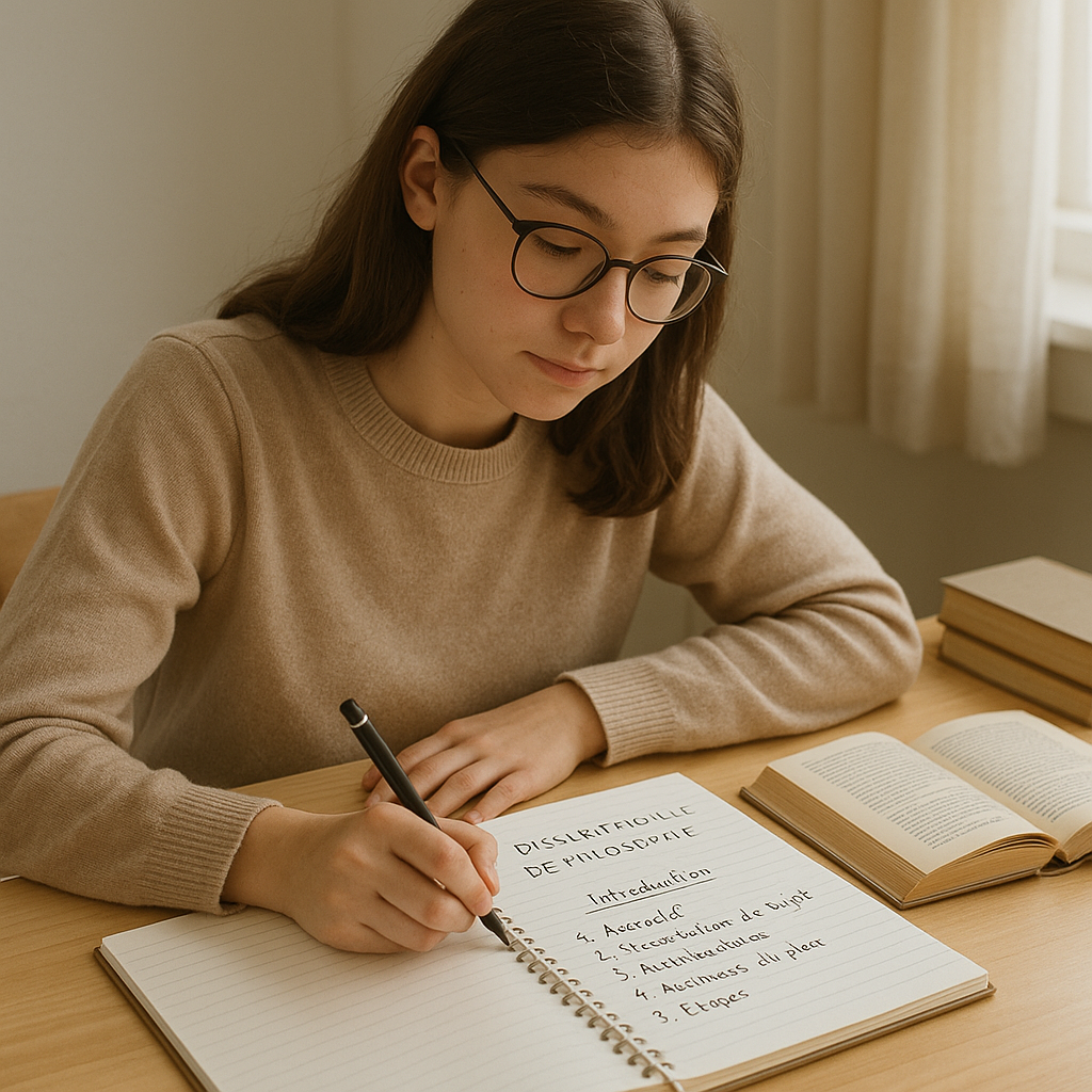 Introduction dissertation philosophie : méthode simple pour le bac