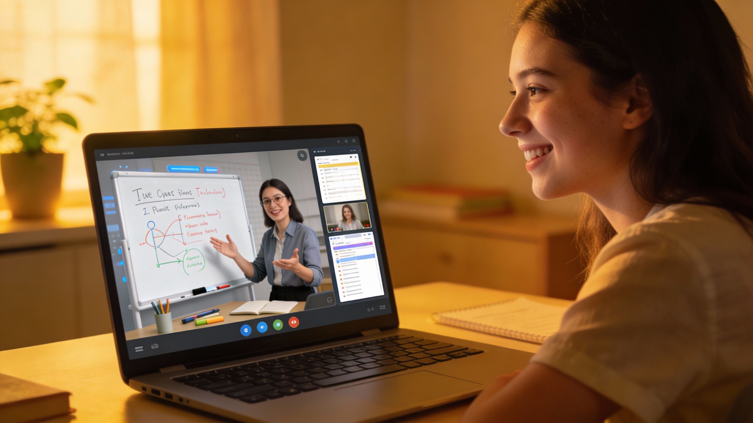 professeurs particuliers en visioconférence efficace