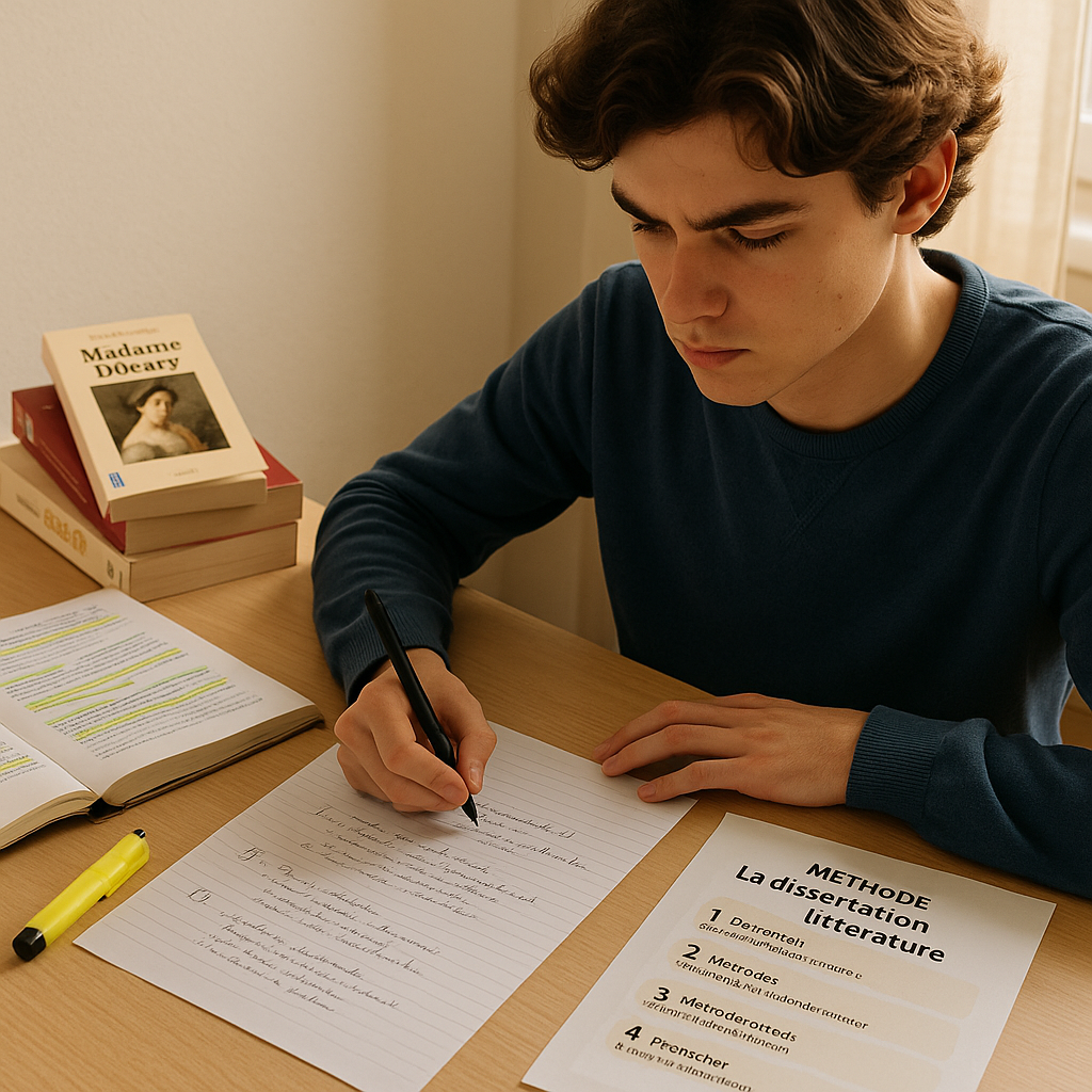 Méthodologie dissertation français : la méthode claire pour le bac