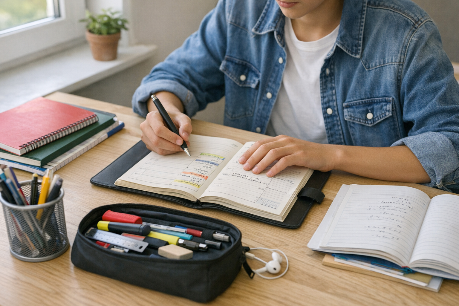 Organiser ses devoirs sans stress au collège