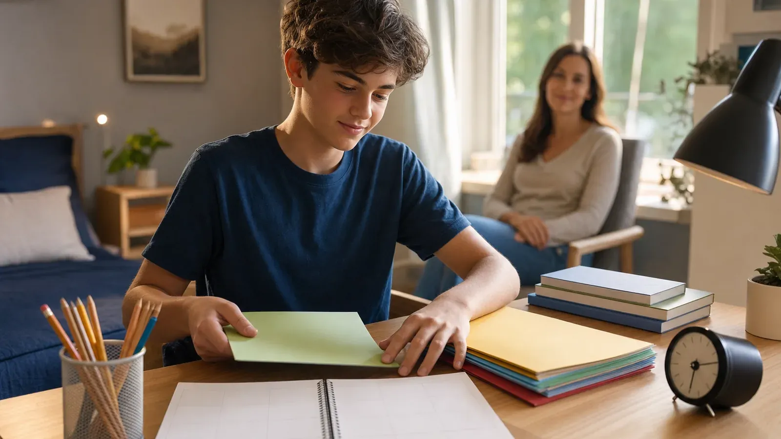 Organiser les devoirs sans stress au collège