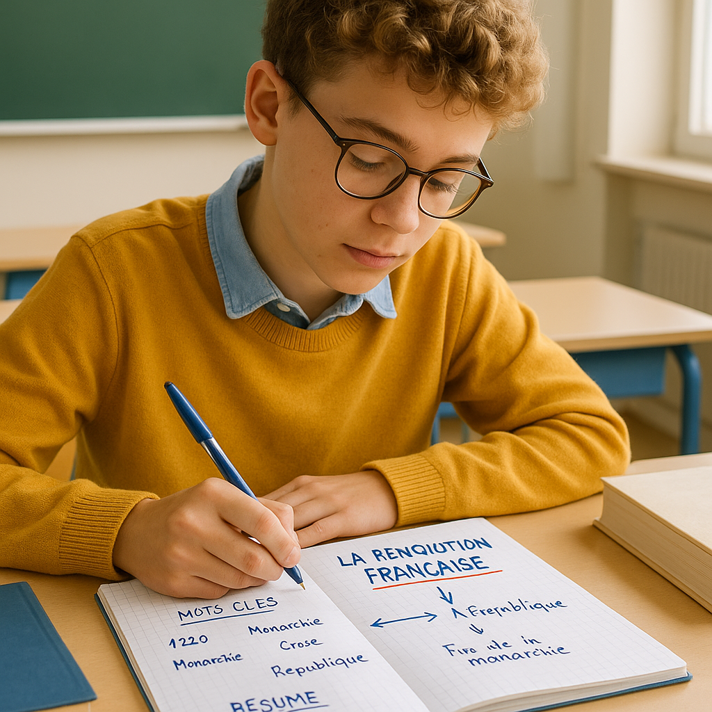 Prendre des notes : la méthode simple pour mieux retenir
